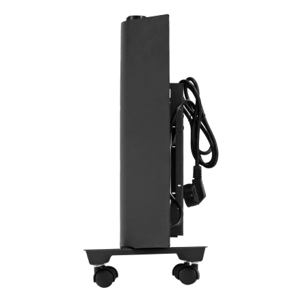 Конвектор электрический Denzel XCE-1000 B, 230 В, 1000 Вт, X-образный нагреватель черный 98127 купить в Когалыме