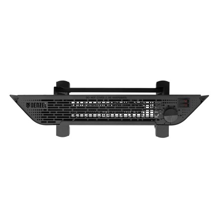 Конвектор электрический Denzel XCE-1000 B, 230 В, 1000 Вт, X-образный нагреватель черный 98127 купить в Когалыме