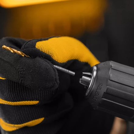 Сверло спиральное по металлу 3 x 60 мм, Р6М5, Golden Tip , 2шт. Denzel 718225 купить в Когалыме