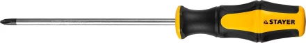 Отвертка STAYER "MASTER" "HERCULES", Сr-V, противоскользящая рукоятка, PH2x150мм 25052-2-15_z02 купить в Когалыме