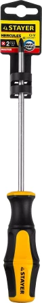 Отвертка STAYER "MASTER" "HERCULES", Сr-V, противоскользящая рукоятка, PH2x150мм 25052-2-15_z02 купить в Когалыме