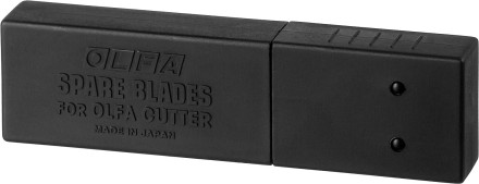 Лезвия OLFA сегментированные BLACK MAX, 9х80х0,38мм, 13 сегментов, 50шт OL-ABB-50B купить в Когалыме