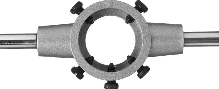 Плашкодержатель, ЗУБР Мастер 28142-38, с центровочными и прижимными винтами, 38х14мм для М12 - М14, L - 315мм 28142-38_z01 купить в Когалыме