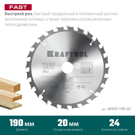 Диск пильный FAST, повышенный ресурс 36950-190-20 купить в Когалыме