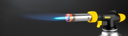 Газовая горелка &quot;ProTerm&quot; на баллон, STAYER &quot;PROFESSIONAL&quot; 55580, с пьезоподжигом, регулировка пламени, цанговое соединение, 1300С 55580 купить в Когалыме