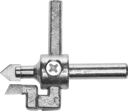 Сверло STAYER "MASTER" регулир, однорезцовое, по кафелю,"Балеринка", d=20-90мм, в блистере 3330_z01 купить в Когалыме