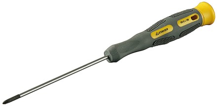 Отвертка STAYER &quot;PRECISION&quot; MAX-GRIP для точн работ, Cr-V, намагн, PH №0x150мм 25826-0-150 G купить в Когалыме