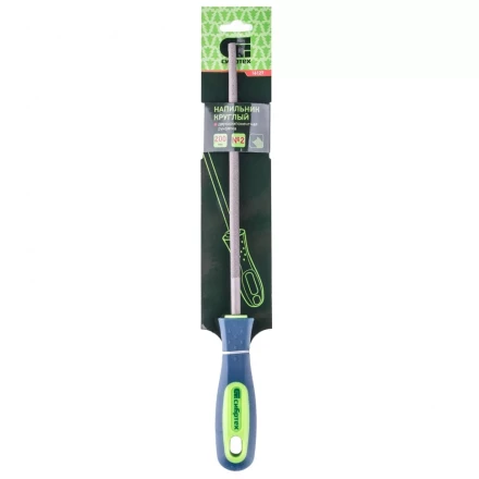 Напильник 200 мм круглый двухкомпонентная рукоятка №2 Сибртех 16127 купить в Когалыме