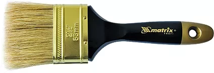 Кисть плоская "Профи" 1,5" натуральная щетина деревянная ручка  MATRIX 83151 купить в Когалыме