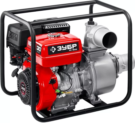 ЗУБР 1600 л/мин, мотопомпа бензиновая (МП-1600) купить в Когалыме