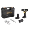 Дрель аккумуляторная DEKO GCD20DU3 SET 4, 063-4144 + набор 13 аксессуаров купить в Когалыме