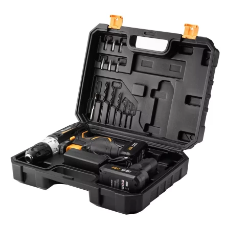 Дрель аккумуляторная DEKO GCD20DU3 SET 4, 063-4144 + набор 13 аксессуаров купить в Когалыме