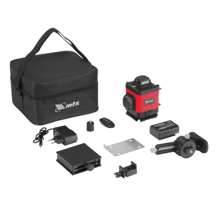 Лазерный уровень м-призм. ML 360-4 Basic SET, 30 м, зеленый луч, акк. Li 3000 мАч, сумка// MTX 35084 купить в Когалыме