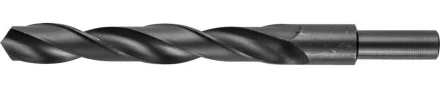 Сверло ЗУБР "ТЕХНИК" по металлу парооксидированное, быстрорежущая сталь, с проточенным хвостовиком, 18х191мм, 1шт 4-29605-191-18 купить в Когалыме