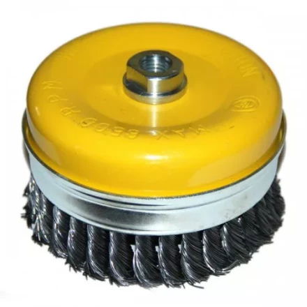Щетка для УШМ чашечная М14/125 мм, ст.витая 1/20 51548 купить в Когалыме