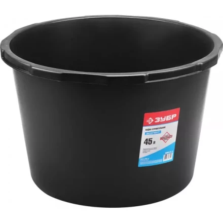 Кадка ЗУБР "ЭКСПЕРТ" строительная пластмассовая, 45л 06095-45_z03 купить в Когалыме