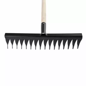 Грабли 16-зубые 420мм с черенком витые СИБРТЕХ 61763 купить в Когалыме