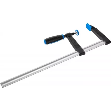 Струбцина ЗУБР "ПРОФЕССИОНАЛ", тип "F", двухкомпонентная ручка, стальная закаленная рейка, 120х500мм 32155-120-500 купить в Когалыме