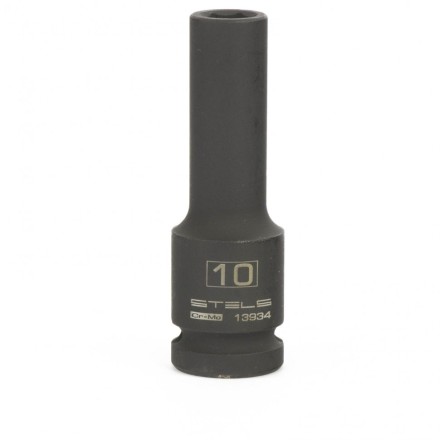 Головка ударная удлиненная шестигранная 10 мм 1/2&quot; CrMo  Stels 13934 купить в Когалыме