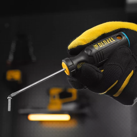 Отвертка, SL3х75 мм, S2, 3к рукоятка Denzel 121887 купить в Когалыме