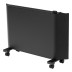Конвектор электрический Denzel XCE-1500 B, 230 В, 1500 Вт, X-образный нагреватель черный 98128 купить в Когалыме
