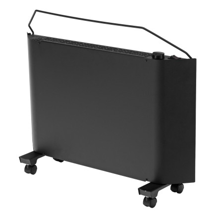 Конвектор электрический Denzel XCE-1500 B, 230 В, 1500 Вт, X-образный нагреватель черный 98128 купить в Когалыме