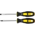 Набор STAYER "MASTER": Отвертки слесарные, двухкомпонентная рукоятка, магнитный наконечник, 2 / 6мм - 100мм, 2шт 2513-H2_z01 купить в Когалыме
