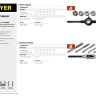 Набор плашек STAYER "MASTER", плашкодержатель 1шт, плашки 7шт, 8 предметов 28015-H8_z01 купить в Когалыме