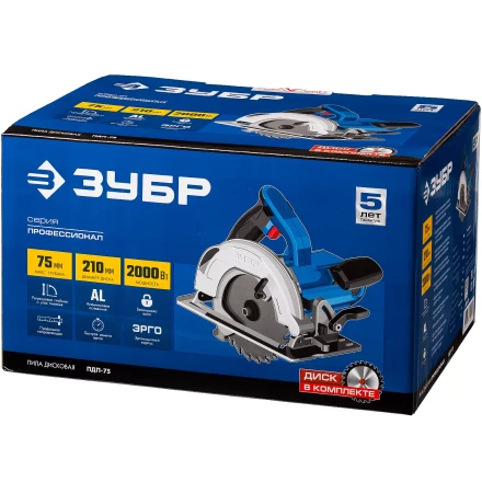 Пила циркулярная ПДП-75 серия ПРОФЕССИОНАЛ купить в Когалыме