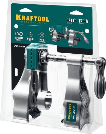 Струбцина KRAFTOOL PC-34-xx трубная 32301-2 купить в Когалыме