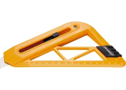 Нож с выдвижным лезвием и линейкой 18 мм SPARTA 789195 купить в Когалыме