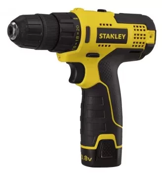 Дрель аккумуляторная Stanley STCD1081B2 в кейсе купить в Когалыме