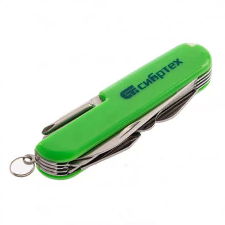 Нож многофункциональный компактный размер 15 функций 90 мм Сибртех 17626 купить в Когалыме