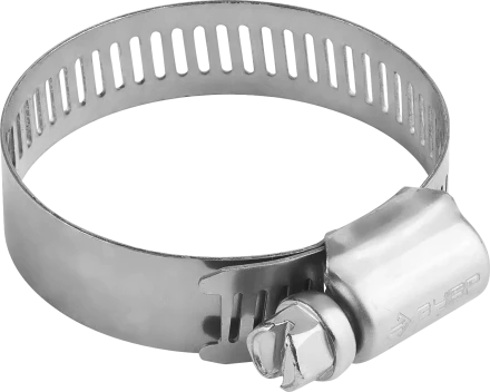 Хомуты нержавеющие с просечной лентой 127 мм пакет серия ПРОФЕССИОНАЛ купить в Когалыме