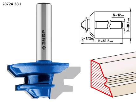 Фрезы кромочные для углового сращивания серия ПРОФЕССИОНАЛ купить в Когалыме
