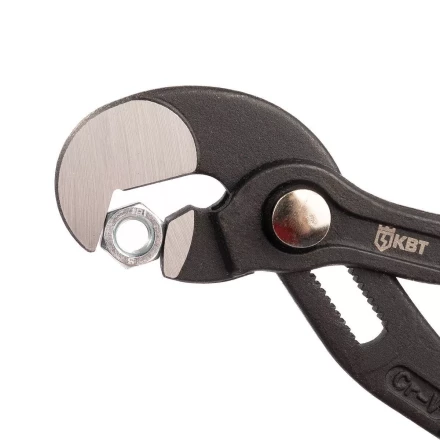 Ключ переставной гаечный КВТ «Попугай» 250 мм с кнопочной самофиксацией (101545) купить в Когалыме