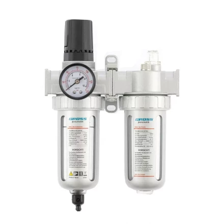 Блок подготовки воздуха регулятор-фильтр-лубрикатор G804 1/2" GROSS 57451 купить в Когалыме