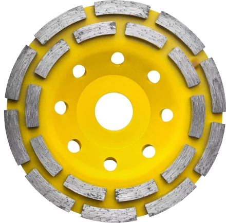 Чашка STAYER "PROFESSIONAL" алмазная сегментная двухрядная, высота 22,2мм, 125мм 33381-125 купить в Когалыме