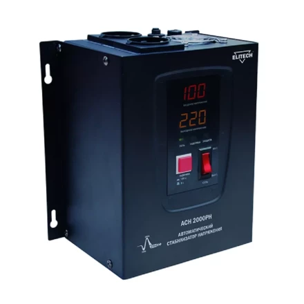 Cтабилизатор напряжения ELITECH АСН 1500 РH купить в Когалыме