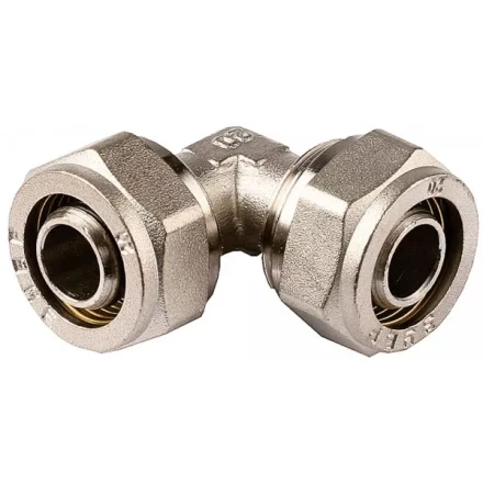 Уголок ЗУБР соединительный, цанга-цанга, 16х16х2,0, никель 51408-16 купить в Когалыме