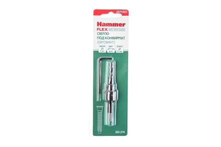 Сверло по дереву HAMMER Ф5х70мм (202-274 DR WD DBL FLUTE) купить в Когалыме