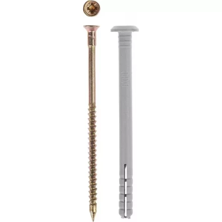 Дюбель-гвоздь ЗУБР "МАСТЕР" полипропиленовый, грибовидный бортик, 6 x 40 мм, 1700 шт 4-301350-06-040 купить в Когалыме