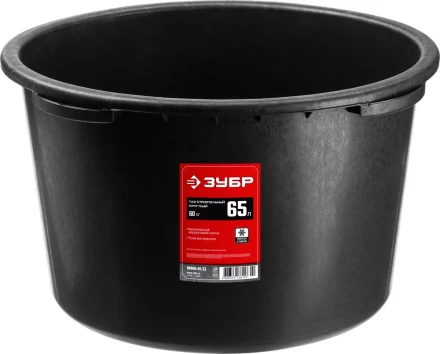 Кадка ЗУБР "ЭКСПЕРТ" строительная пластмассовая, 60л 06095-65_z03 купить в Когалыме