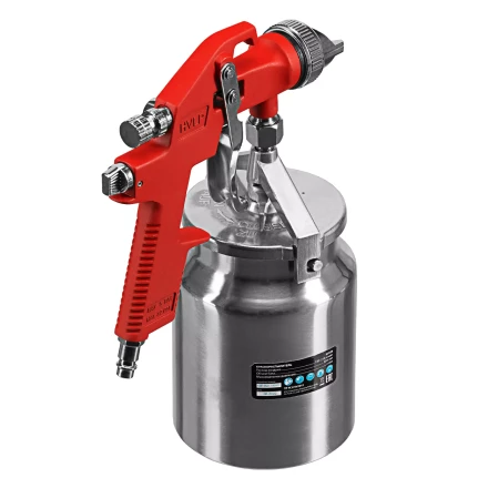 Краскораспылитель HVLP пневмат. с нижним бачком V= 1 л, сопло диаметром 1.4 мм// Matrix 57319 купить в Когалыме