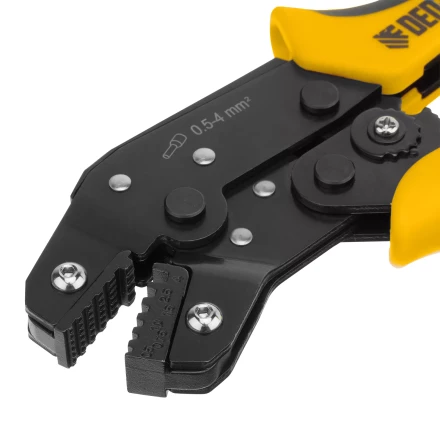 Клещи для обжима наконечников штыревых НШВ, НШВИ, НШВИ-2, 0,5-4 мм2 Denzel 17743 купить в Когалыме