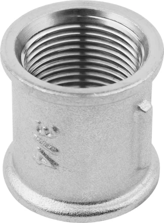 Муфта ЗУБР "ЭКСПЕРТ", никелированная латунь, 3/4" 51291-3/4 купить в Когалыме