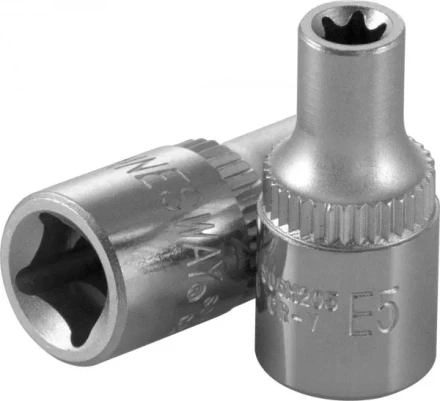 Торцевая головка 1/4"DR внешний TORX Е-4 S06H204 Jonnesway 49698 купить в Когалыме