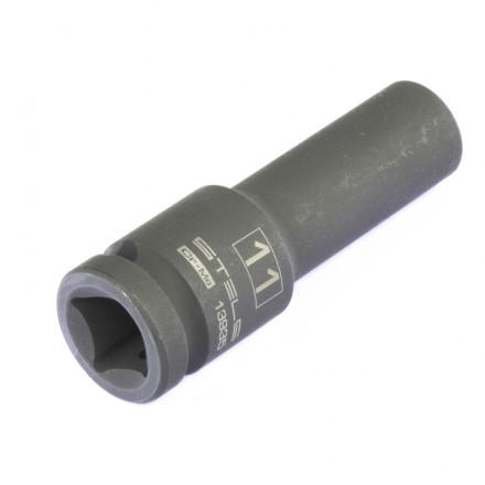 Головка ударная удлиненная шестигранная 11 мм 1/2&quot; CrMo  Stels 13935 купить в Когалыме