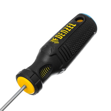 Отвертка, SL3х100 мм, S2, 3к рукоятка Denzel 121907 купить в Когалыме
