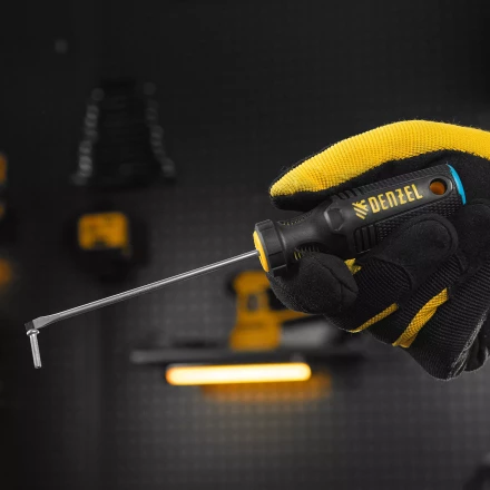 Отвертка, SL3х100 мм, S2, 3к рукоятка Denzel 121907 купить в Когалыме